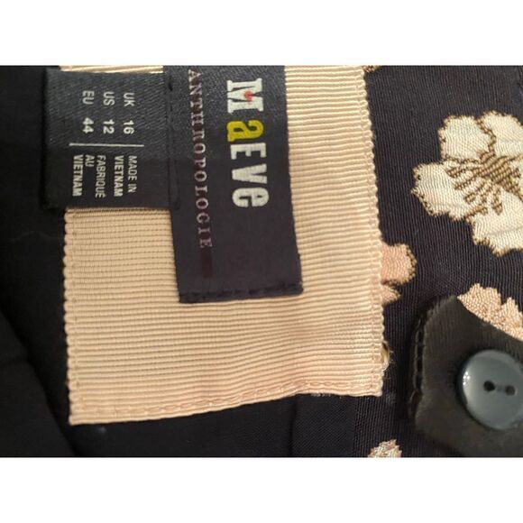 Anthropologie - Maeve Jacquard Mini Dress size 12 - Picture 7 of 8